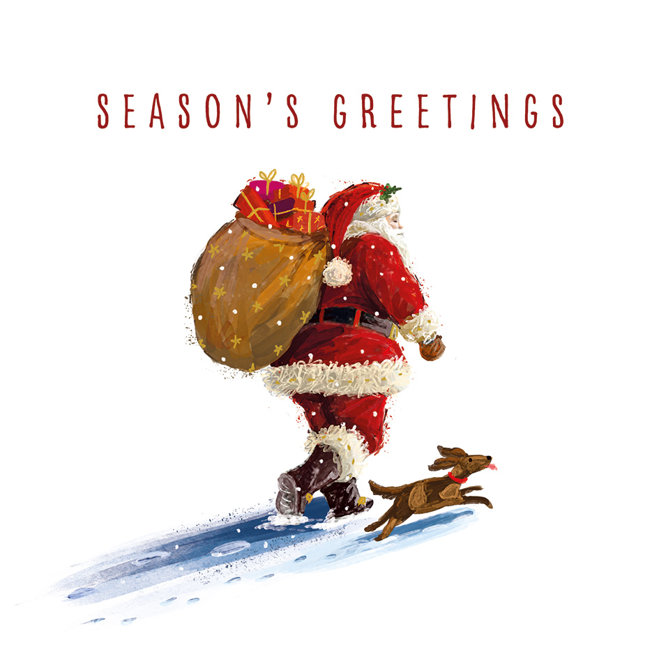 christmas card peace on earth